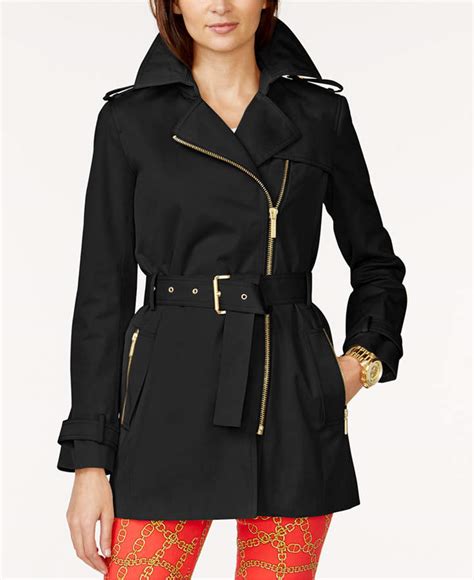 michael kors trench coat sale|Michael Kors belted trench coats.